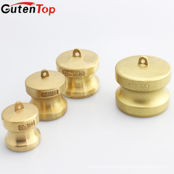 GutenTop High Quality Camlock DP-200 4" Brass Coupling Cam Groove Quick Connect Dust Cap Coupling